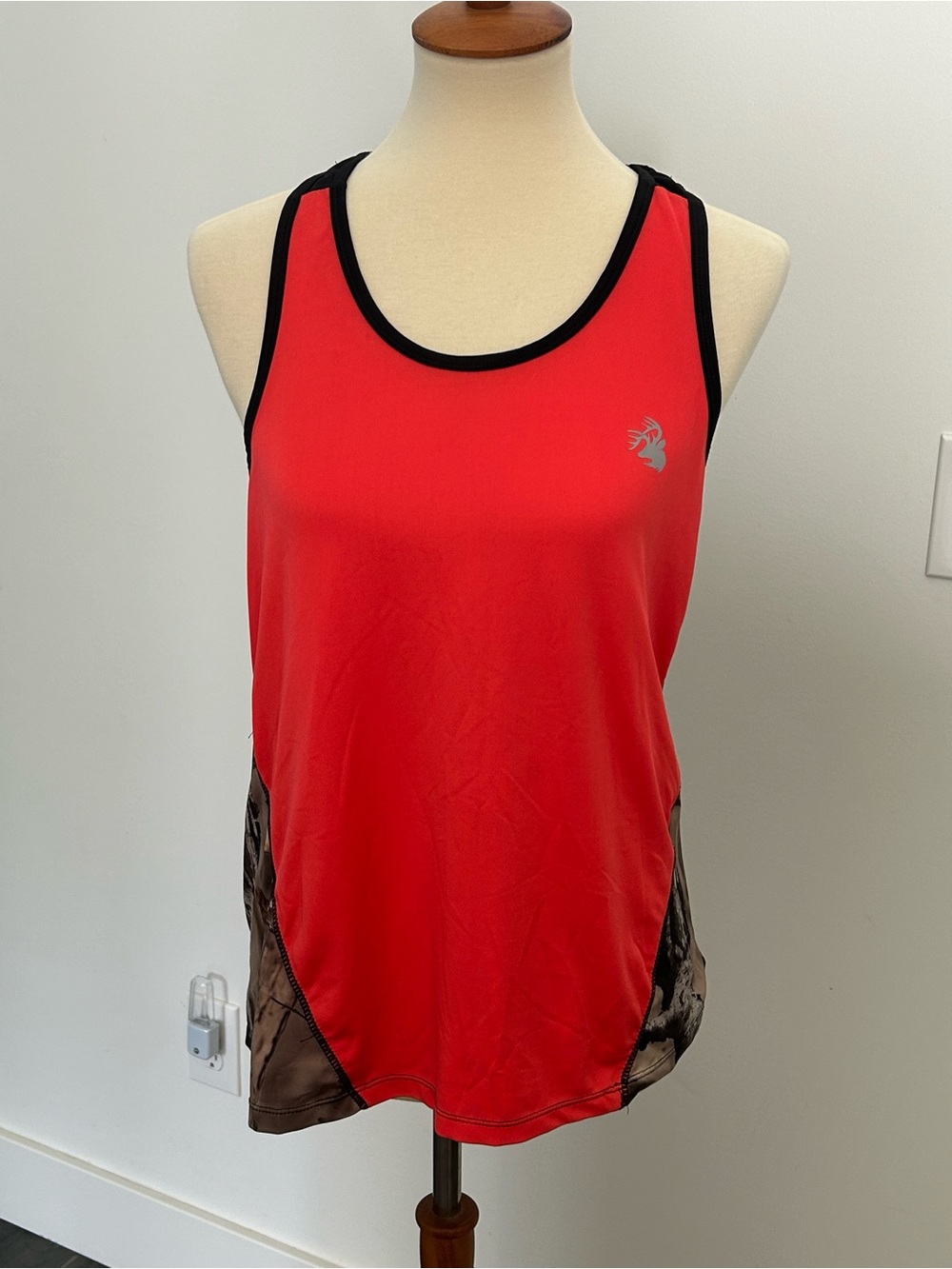Legendary Whitetails Black Performance Tank with White Logo